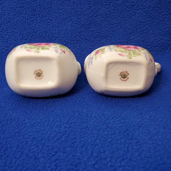 Vintage Cup and Saucer. Vintage Lefton Creamer and Sugar Bowl. - Picture 10 of 12